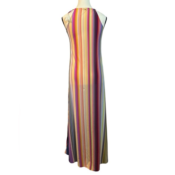 Colorful Striped Maxi Dress - Picture 5 of 6